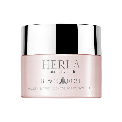 HERLA BLACK ROSE Multi-Nutritive Exfolitaing Face Mask