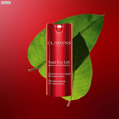 CLARINS Total Eye Lift 15ml z wymiennym wkładem
